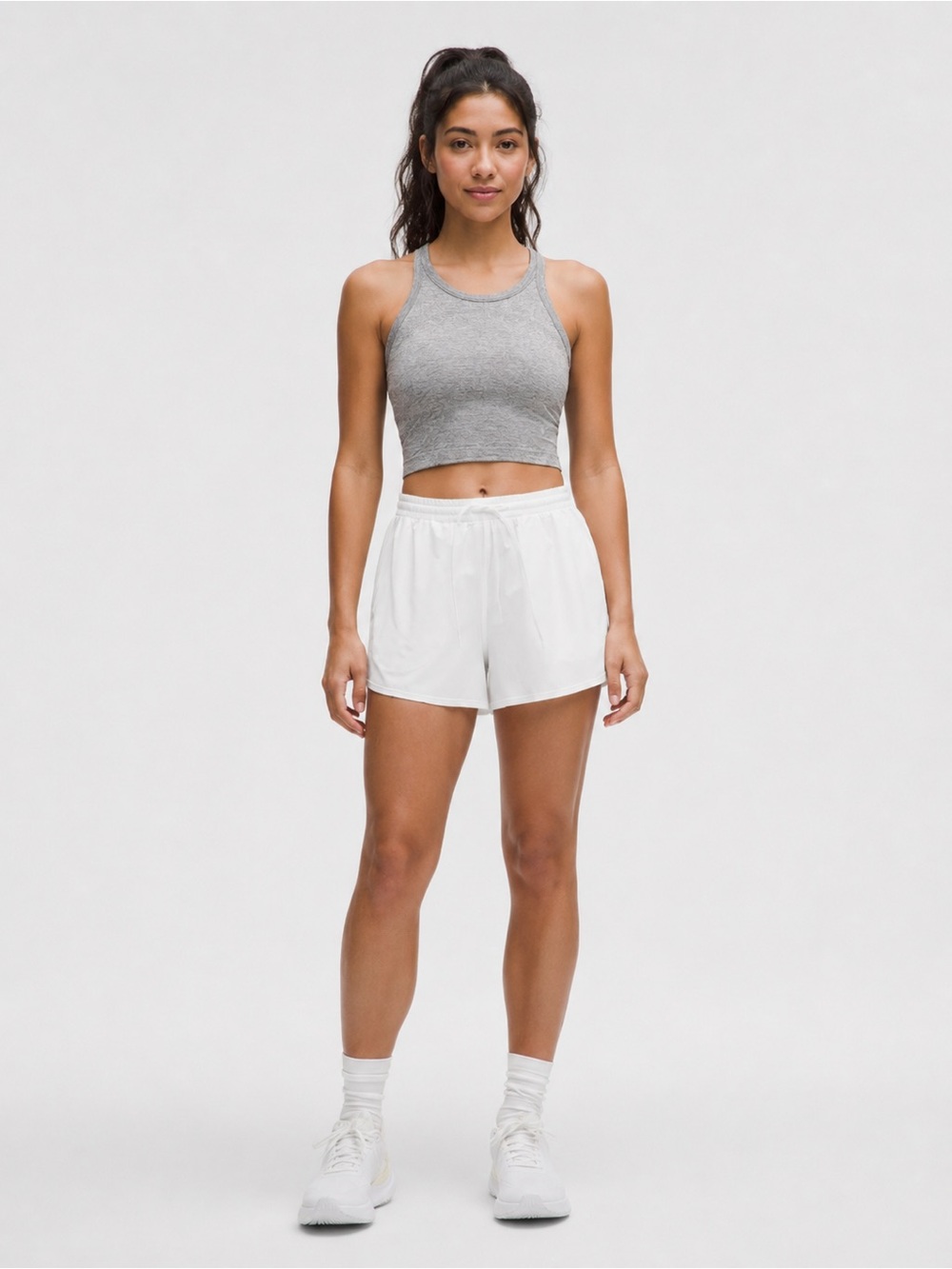 Lululemon Pace Rival High-Rise Short 3” White Size 4
